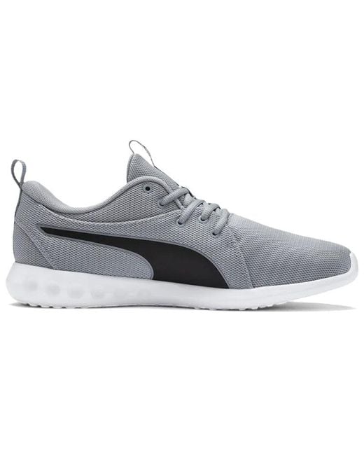 PUMA Gray Carson 2 Cosmo Low-top Running Shoes Black for men