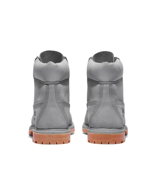 Timberland Gray (Wmns) 50Th Anniversary Edition 6 Inch Waterproof Boots 'Light Nubuck'