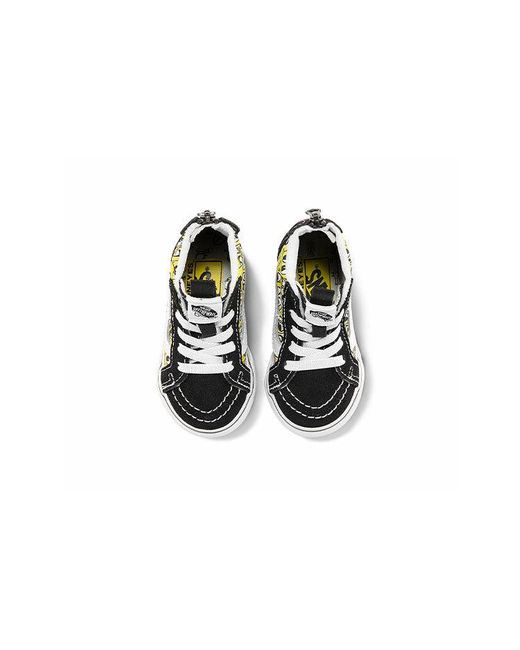 Vans Black Mooneyes X Sk8-Hi Zip for men