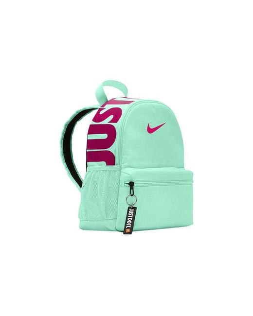 Nike Green Brasilia Just Do It Mini Backpack