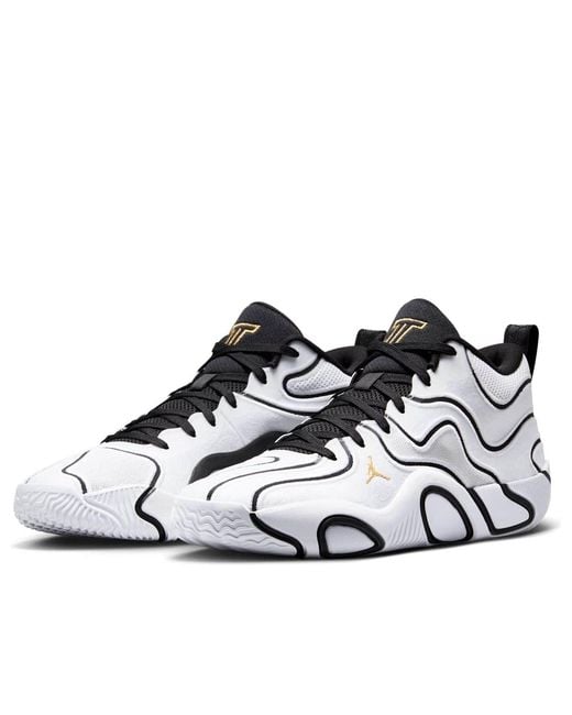 Nike White Tatum 3 Pf Metallic' for men