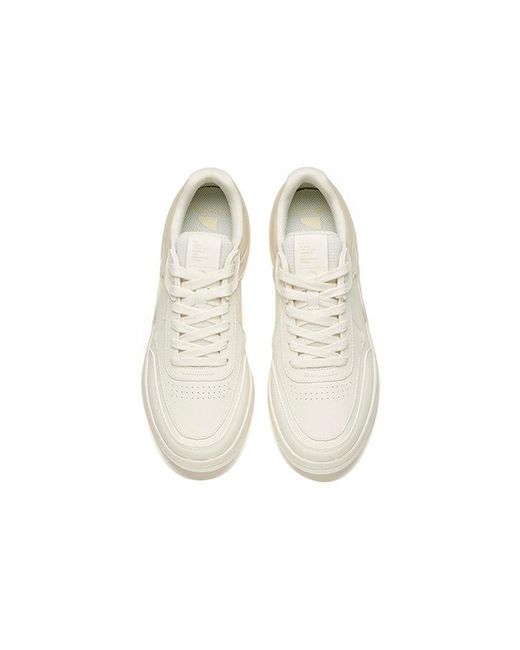 Anta White Skateboarding Shoes for men