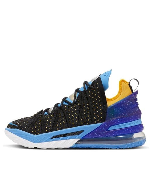 Nike Blue Lebron 18 Ep 'Lakers Heritage' for men