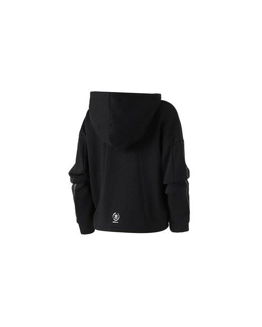 Adidas Black Neo Casual Round Neck Long Sleeves Pullover