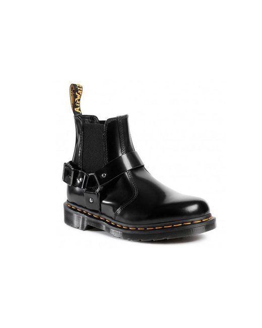 Dr. Martens Black Wincox Leather Chelsea Boots