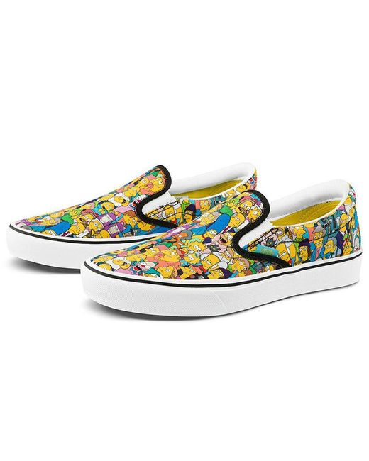 Vans Multicolor The Simpsons X Comfycush Slip-On 'Springfield' for men