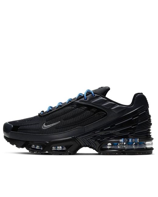 nike air max plus 3 black mens
