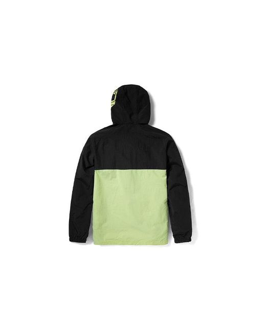 Timberland Green Pullover Windbreaker Jacket for men