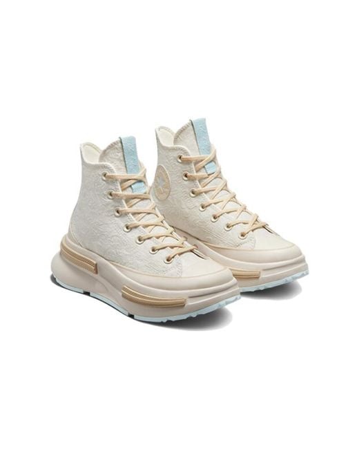 Converse Natural (Wmns) Run Star Legacy Cx Platform Swirl Jacquard 'Ivory Aqua Mist'
