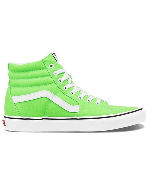Vans Green Sk8-Hi 'Neon Gecko' for men