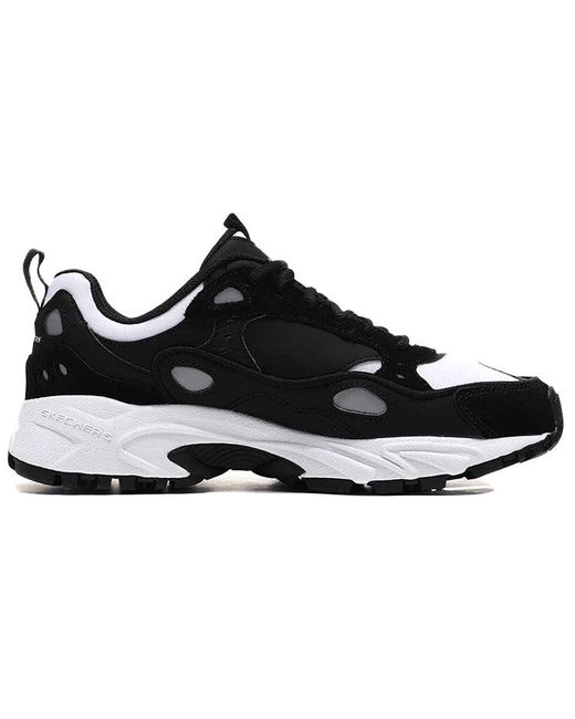 Skechers Black Stamina Low Running Shoes for men