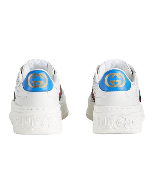 Gucci Blue (Wmns) Chunky Gg Web Sneaker