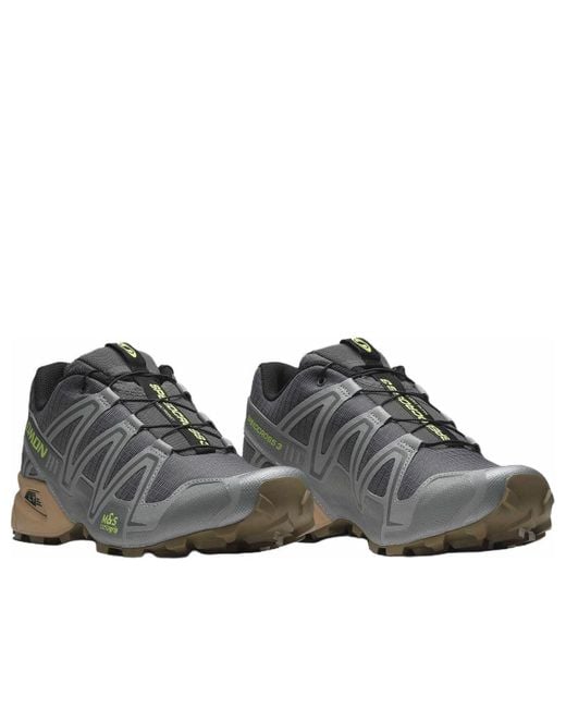 Salomon Gray Speedcross 3 'Moon Pack' for men