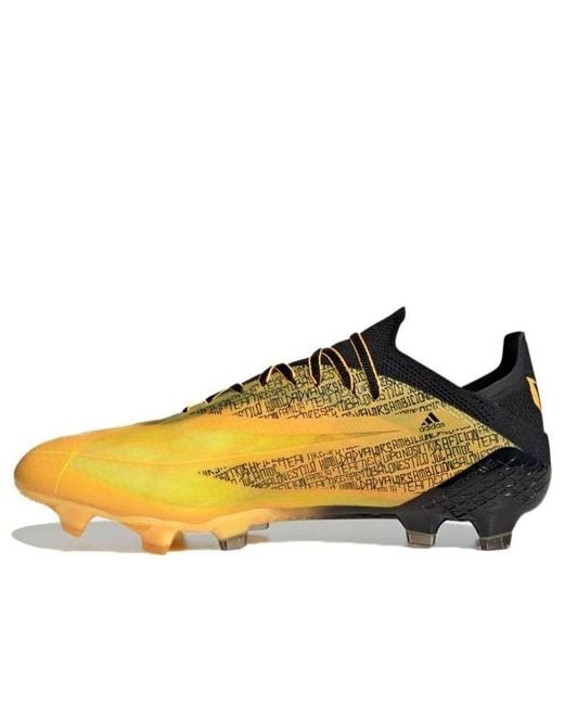 Adidas Yellow X Speedflow Messi.1 Fg 'Solar Bright' for men