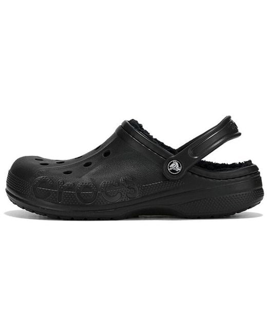 CROCSTM Black Baya Lined Clog for men