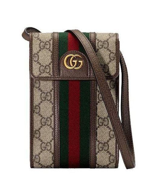 Gucci Natural Ophidia Mini-Sized Single-Shoulder Bag for men