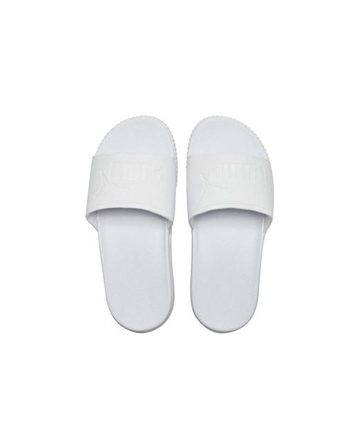 PUMA White (Wmns) Platform Bold Slipper