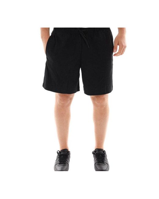 Adidas Black E Lin Shrt Sj Sports Knitted Shorts for men