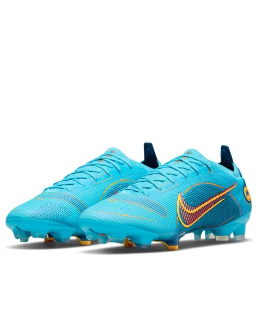 Nike Blue Mercurial Vapor 14 Elite Fg 'Chlorine Laser' for men