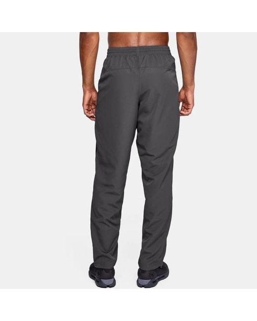 Under Armour Black Sportstyle Woven Pants 'Dark' for men