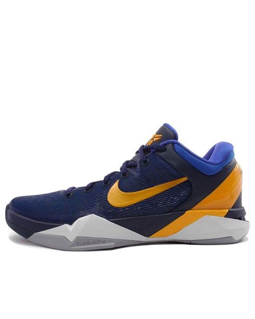 Nike Blue Zoom Kobe 7 System 'Obsidian' for men