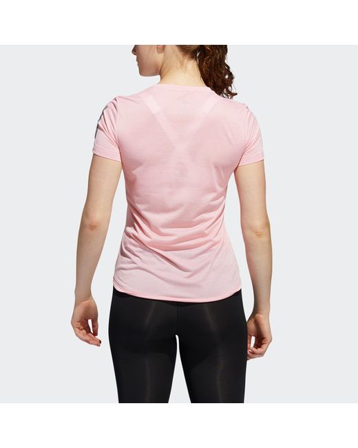 Adidas Pink (Wmns) Camiseta Own The Run T-Shirts