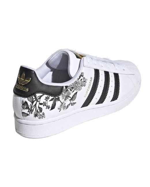 Adidas Blue (Wmns) Superstar 'Floral Twist'