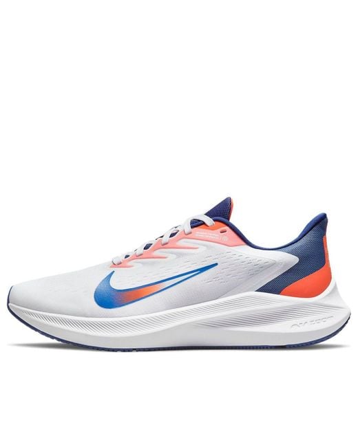 Nike Blue Air Zoom Winflo 7 for men
