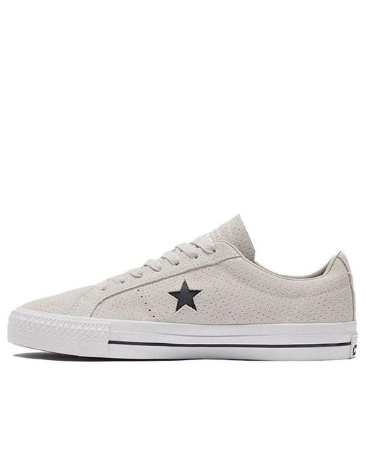 Converse White One Star Pro Shoes for men