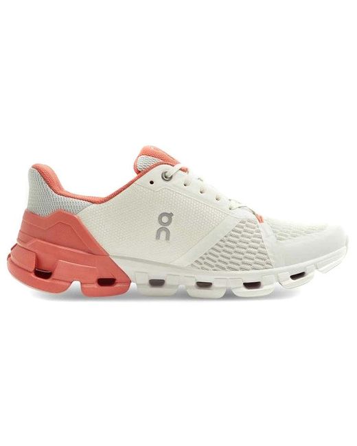 On Shoes White (Wmns) Cloudflyer Coral'