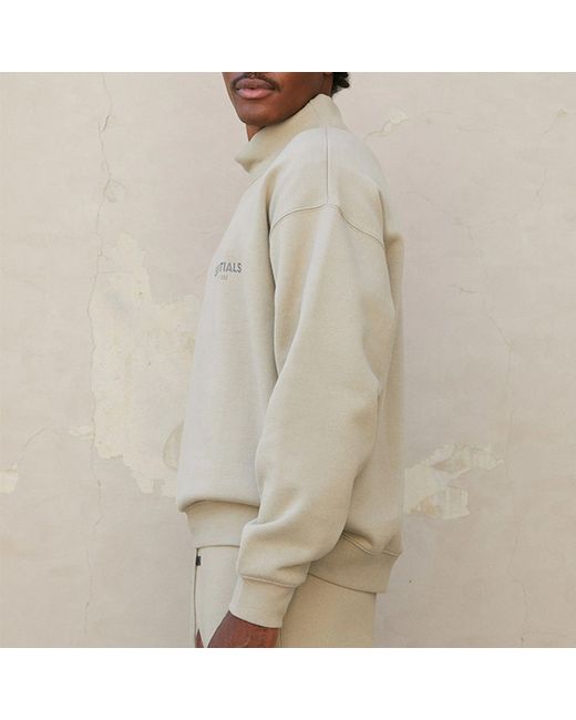 Fear Of God Green Fw21 Pullover Mock Neck Sweatshirt 'Pistachio' for men