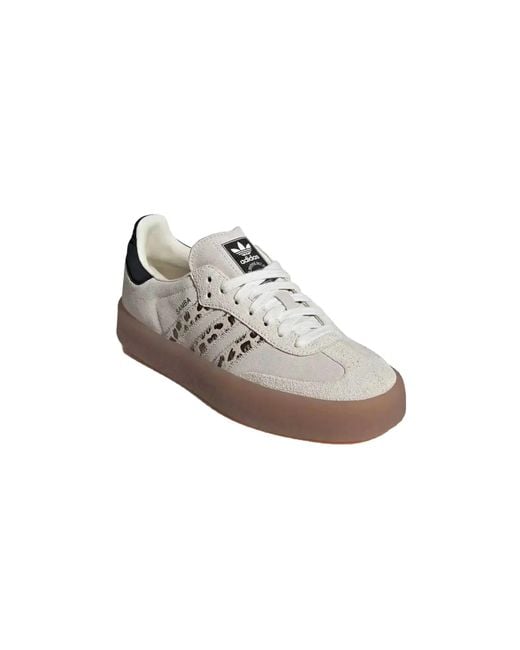 Adidas White (Wmns) Sambae 'Leopard Off'