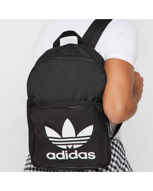 Adidas Gray Classic Trefoil Backpack for men