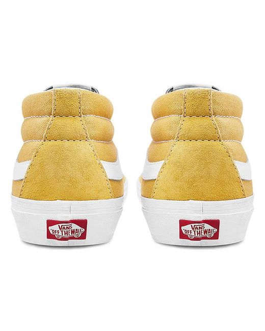 Vans Yellow Sk8-Mid for men