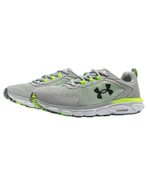 Under Armour Gray Charged Assert 9 Mbl Cn for men