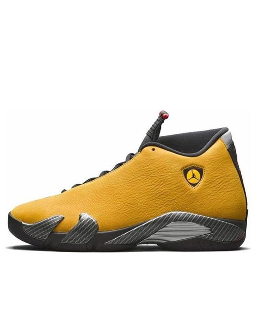 Nike Yellow 14 Retro 'Reverse Ferrari' for men