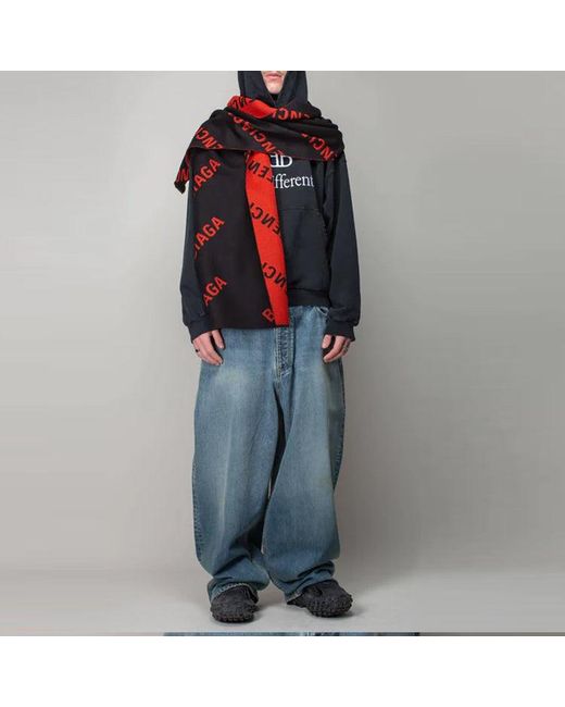 Balenciaga Black Bb Be Different Popover Hoodie