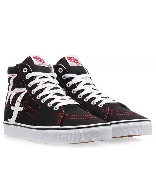 Vans Black Foo Fighters X Sk8-Hi '25Th Anniversary' for men
