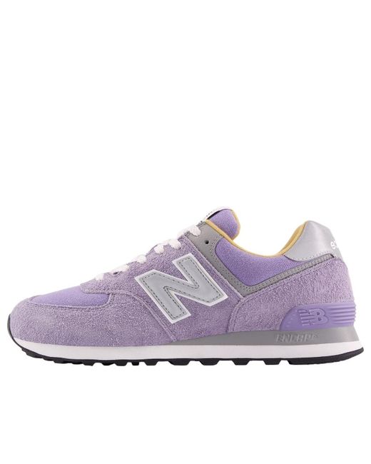 New Balance Purple 574 Mystic' for men