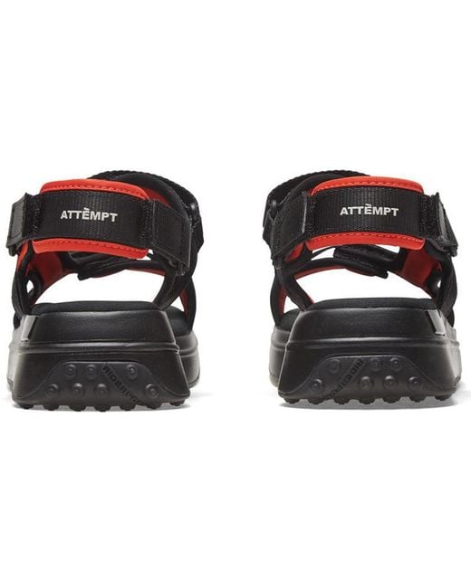 PUMA Black Future Rider Sandal Attempt 'Cherry Tomato' for men