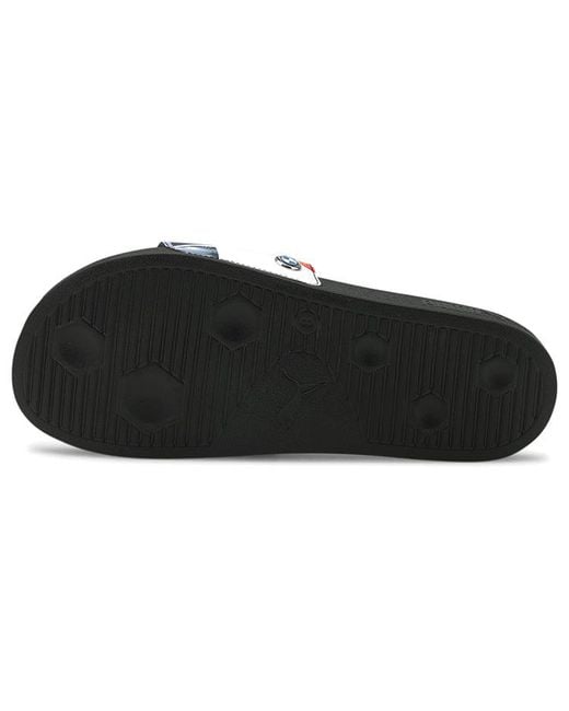 PUMA Blue Bmw Motorsport X Leadcat Slide 'Graphic for men