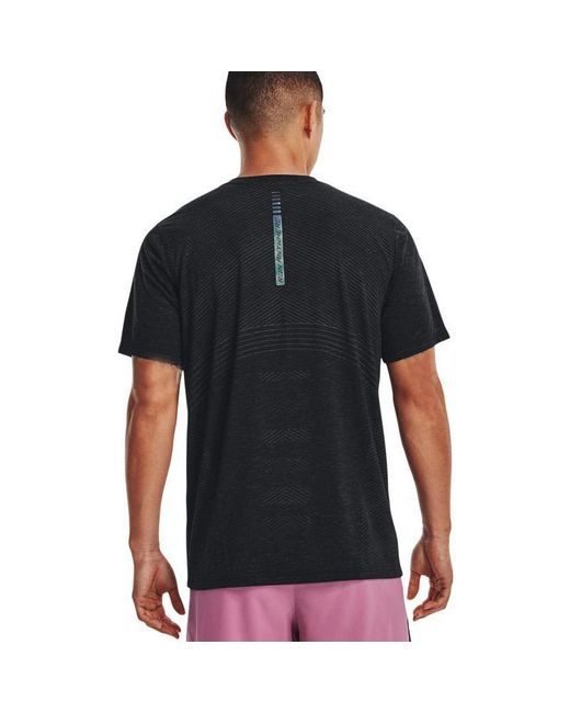 Under Armour Black Breeze Anywhere Running T-Shirt for men