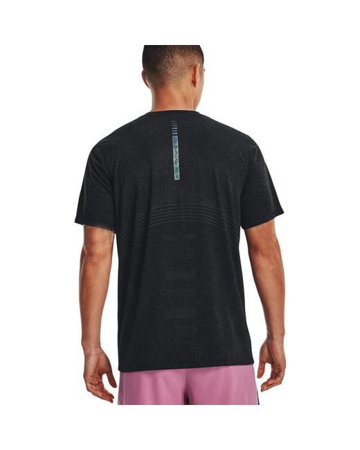 Under Armour Black Breeze Anywhere Running T-Shirt for men