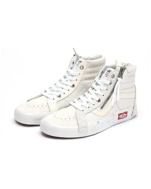 Vans White Sk8-Hi Reissue Cap 'Glitter Mix for men