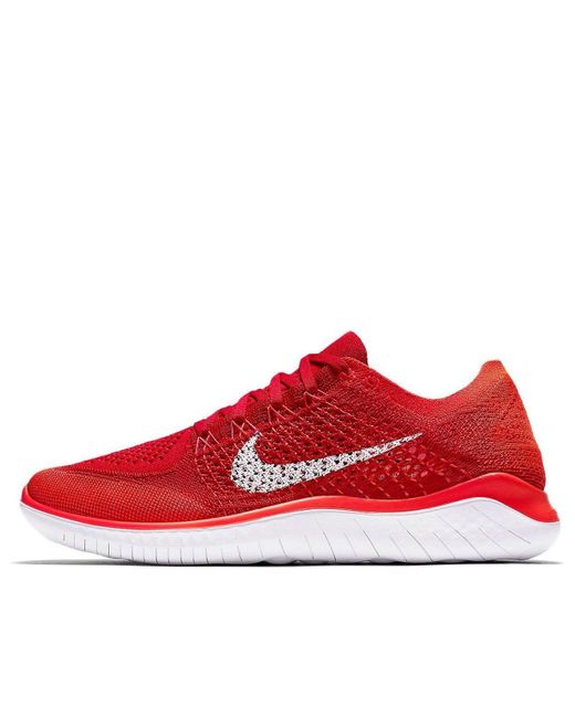 Nike Red Free Rn Flyknit 2018 for men