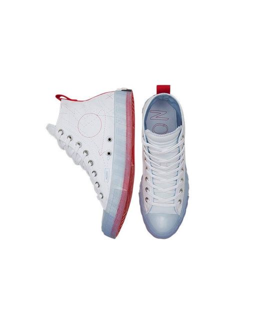 Converse White Untitled Canvas Shoe for men