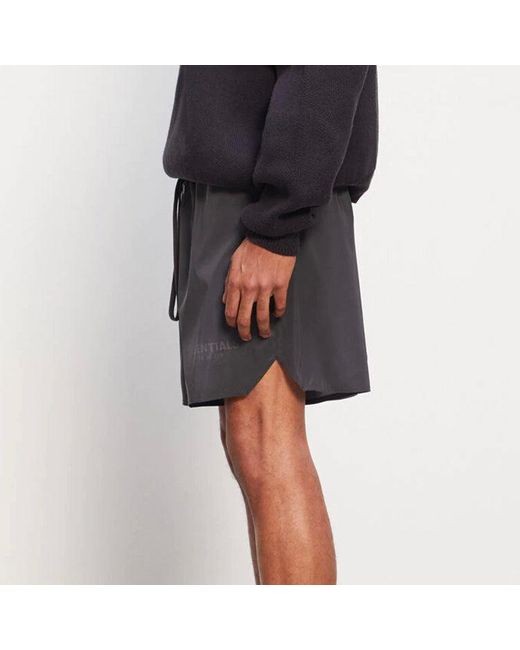 Fear Of God Blue Fw20 Reflective Volley Shorts for men