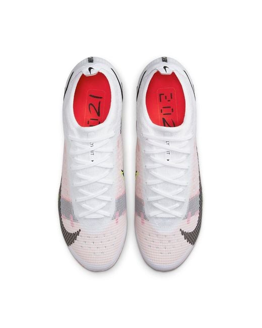 Nike White Mercurial Vapor 14 Elite Fg 'Rawdacious' for men