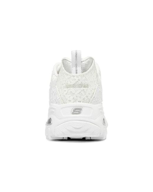 Skechers White (Wmns) D'Lites 1.0