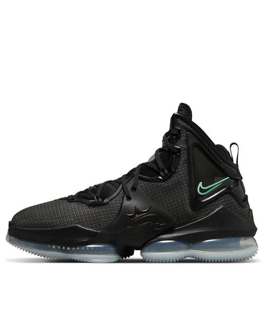 Nike Black Lebron 19 Ep Aqua' for men